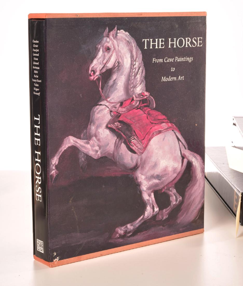BOOKS: The Horse from Cave Paintings to Modern Art: BOOKS: The Horse from Cave Paintings to Modern Art, Nicholas Chaudun et al. The Horse from Cave Paintings to Modern Art. Abbeville Press, New York. Hardcover in jacket and slipcase. 11"w x 13"h, 400 p