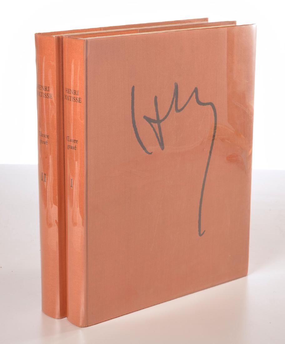 BOOKS (2) Vols Matisse engravings Catalog Raisonne (1 of 8)