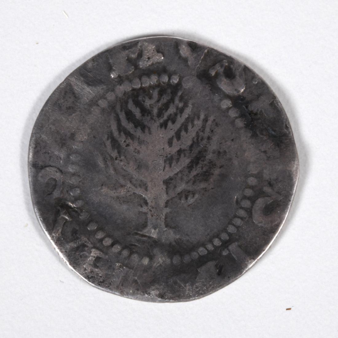 1652 Pine Tree Shilling large planchet (1 of 2)