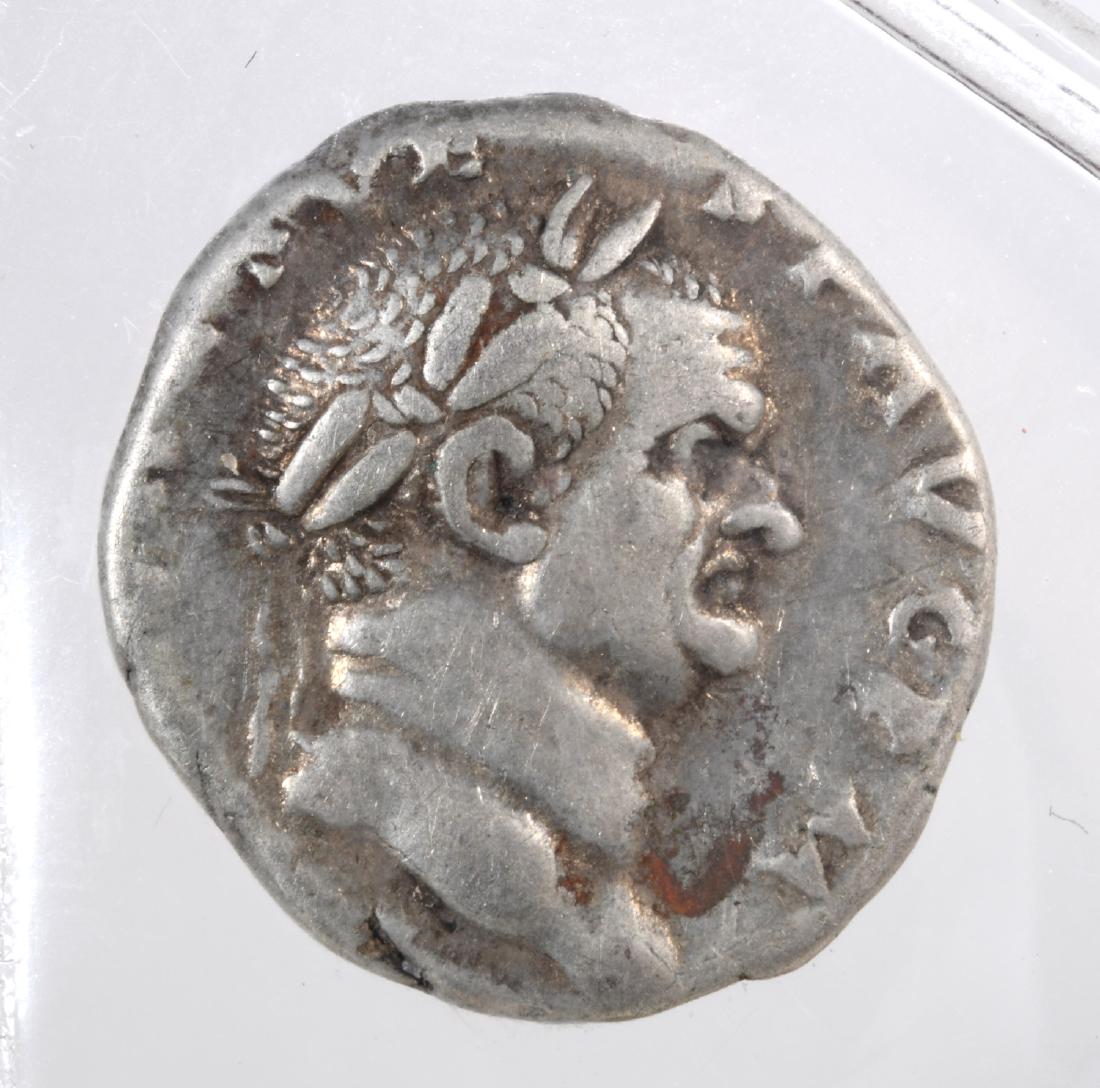 (2) Ancient Roman silver coins c. 100-200 A.D. (1 of 4)
