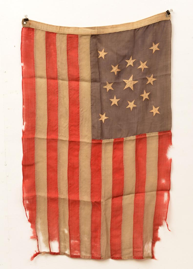 13-star historic U.S. flag (1 of 4)