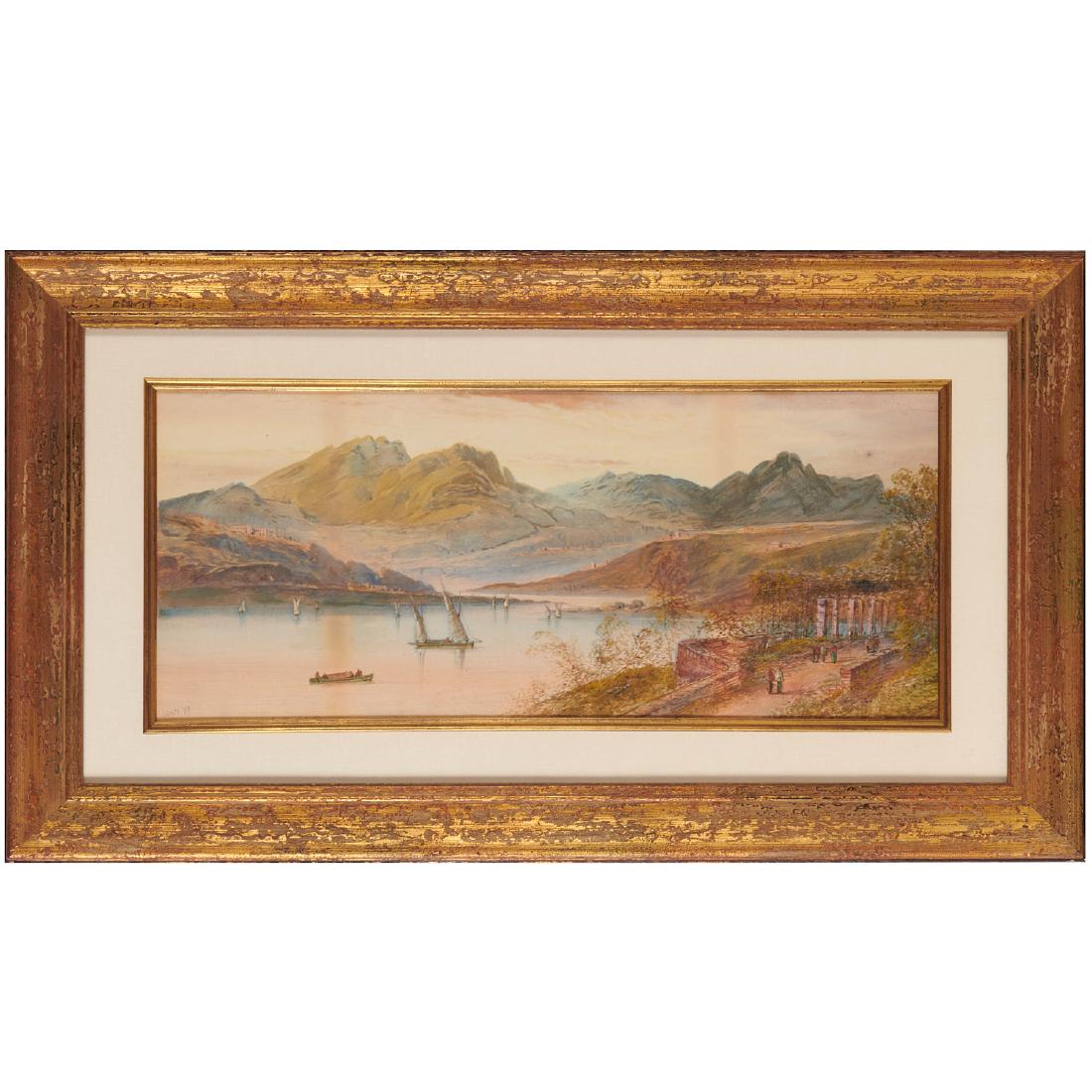 Lennard George Lewis, painting, 1899 (1 of 8)