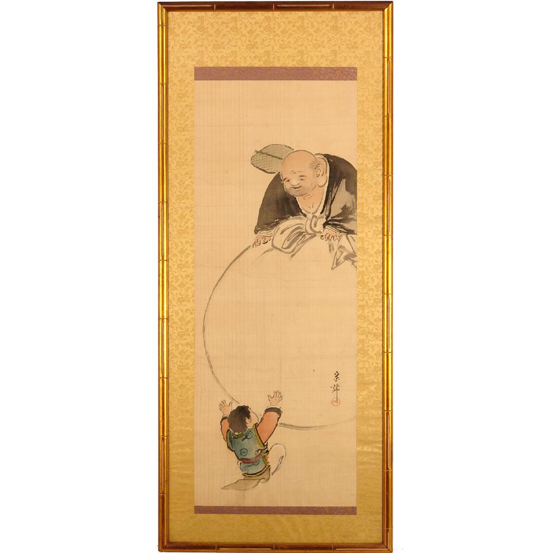 Japanese School, painting (1 of 7)