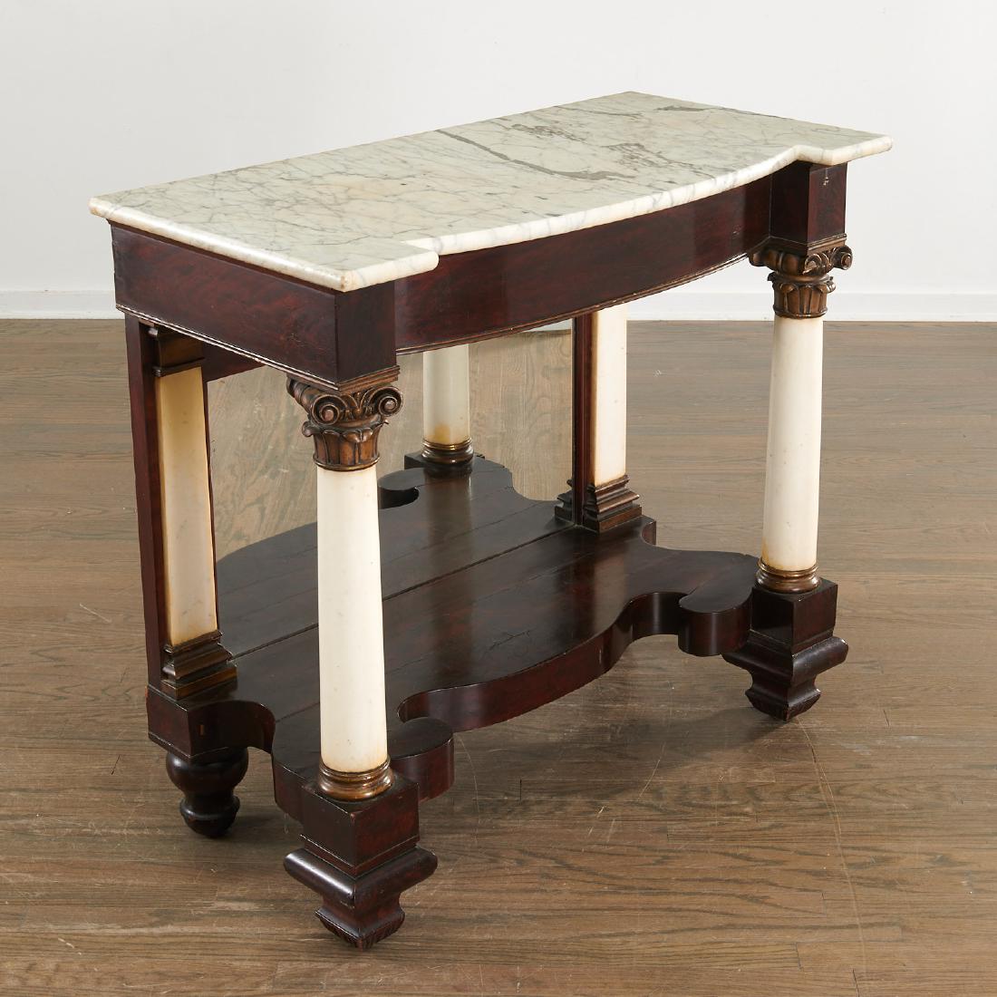 American Classical marble top pier table (1 of 10)