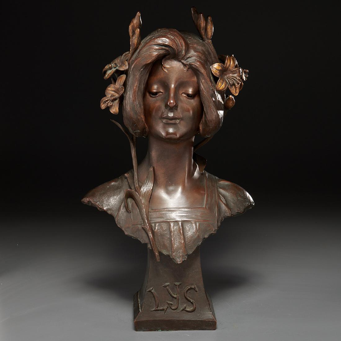 Julien Causse, bronze sculpture, c. 1900 (1 of 7)