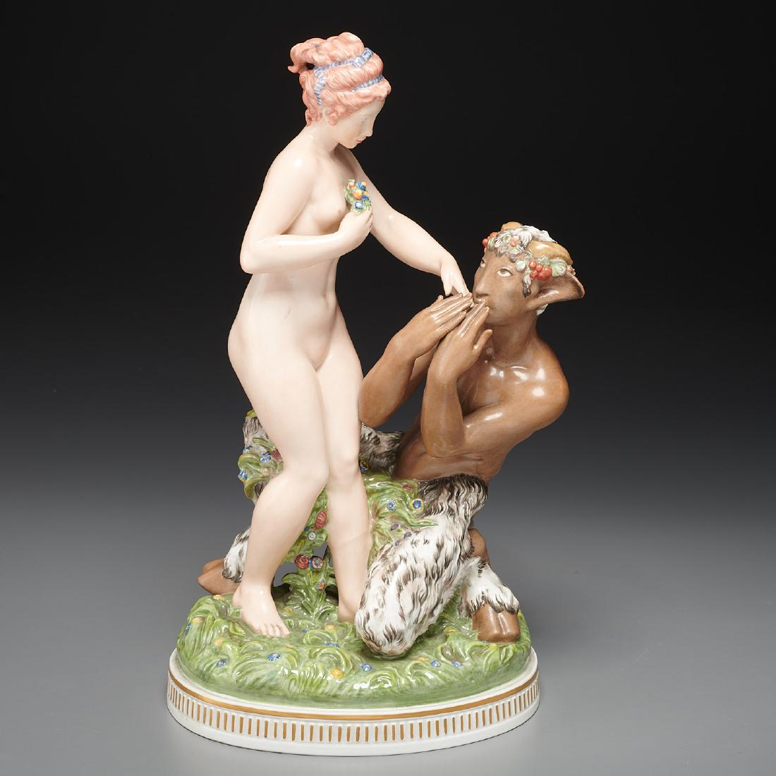 Royal Copenhagen, "The kiss on the hand" (1 of 8)