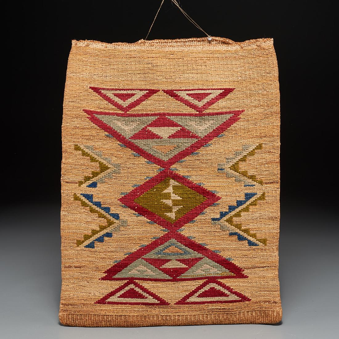 Native American corn husk bag (1 of 8)