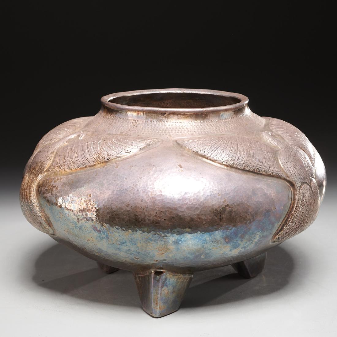 Large South American .999 silver vessel (1 of 7)