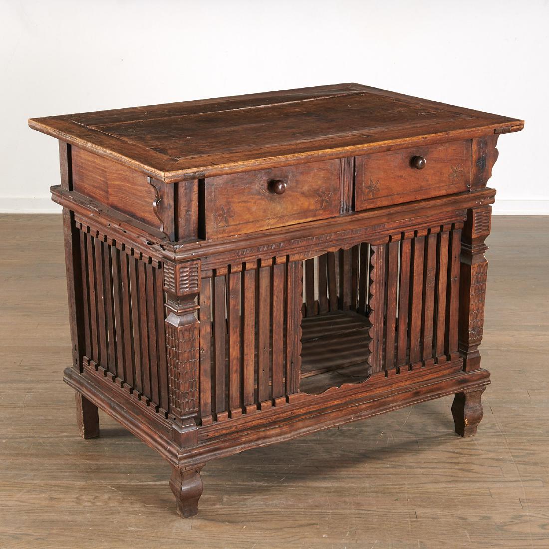 Spanish Colonial two door cabinet (1 of 9)