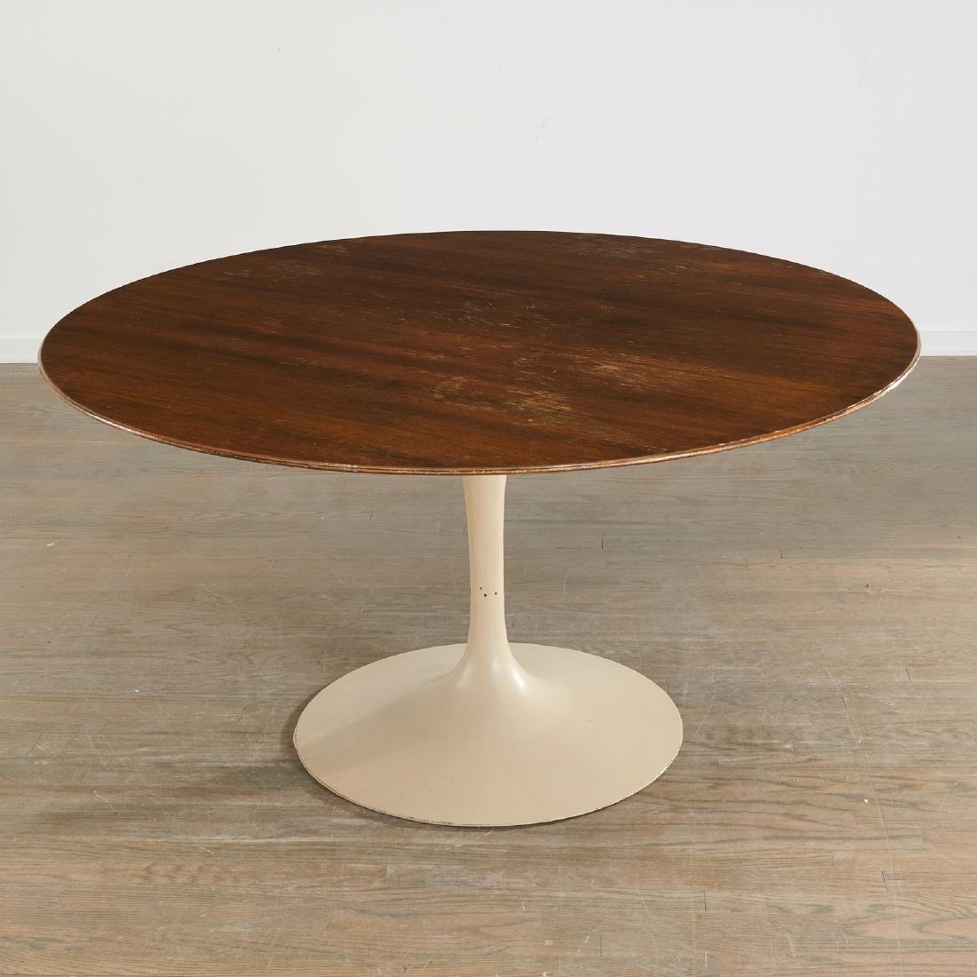 Eero Saarinen, walnut Tulip dining table (1 of 9)