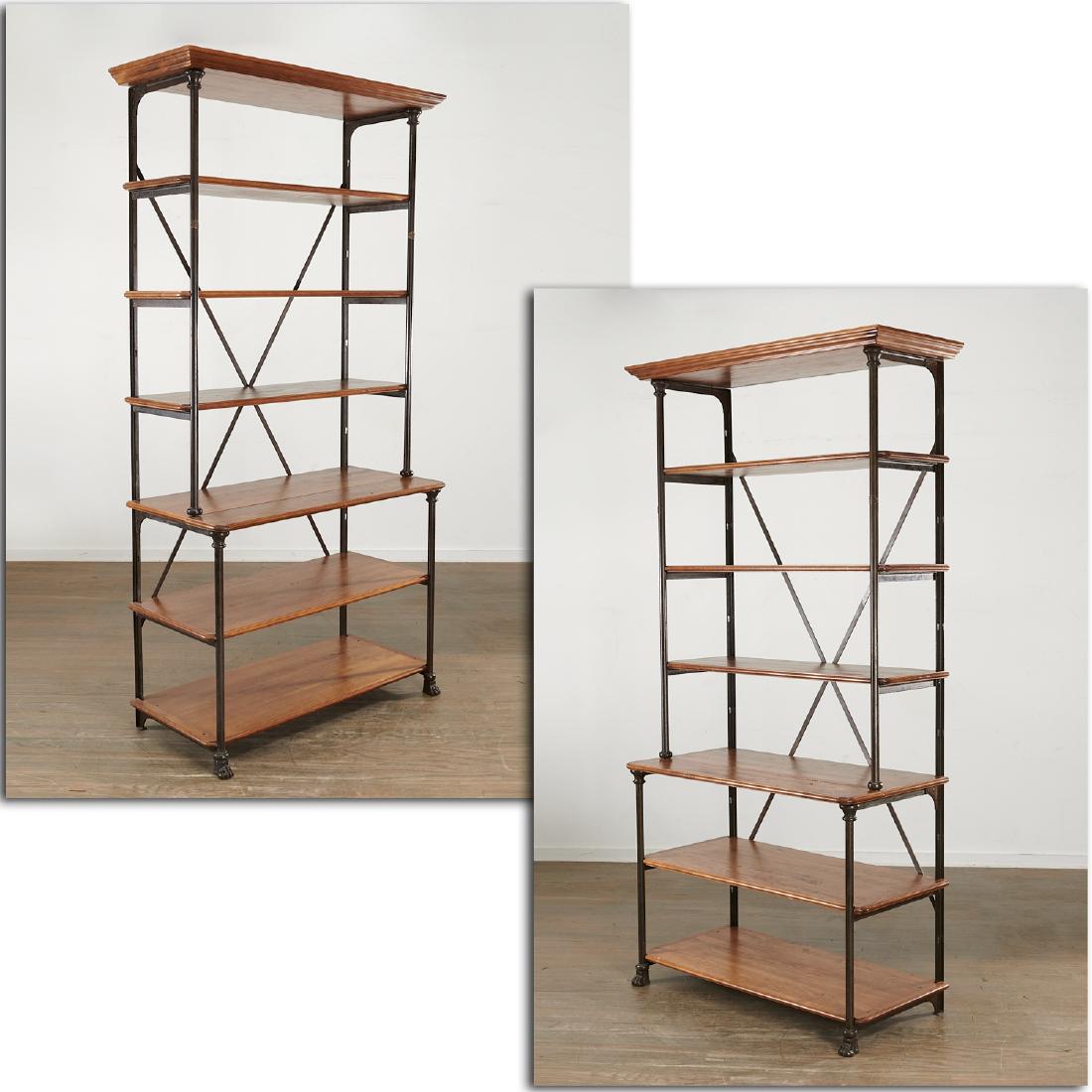 Pair Au Petit Parisienne bookcase etageres (1 of 8)