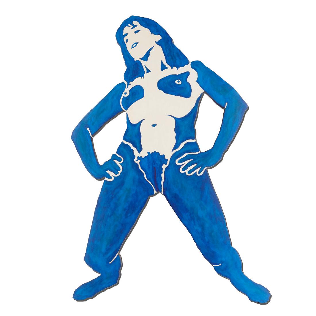 Frank Herz, large scale sculpted painting, 1978 (1 of 10)