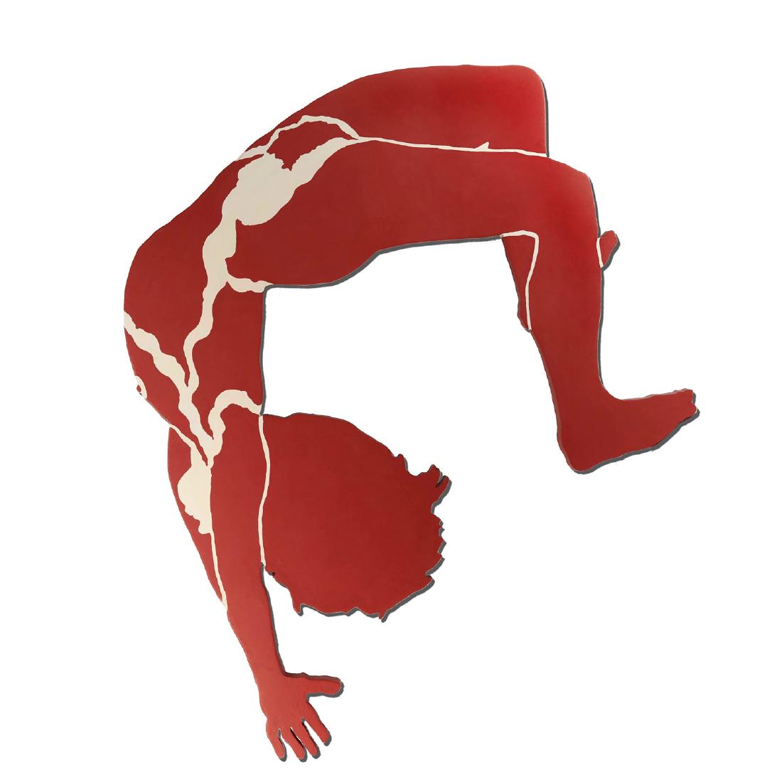 Frank Herz, large scale sculpted painting, 1978 (1 of 7)