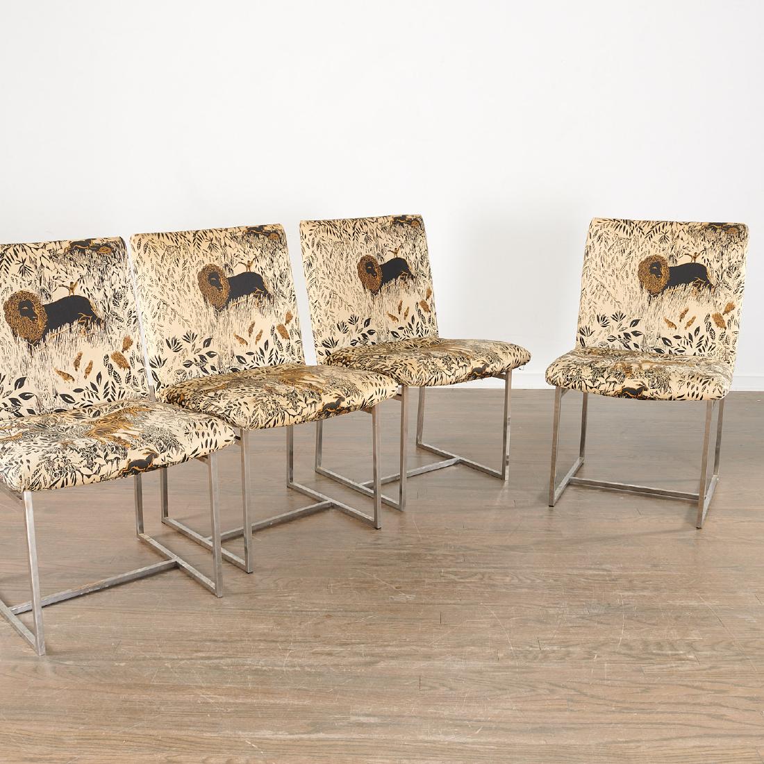 (4) Milo Baughman (attrib.) dining chairs (1 of 8)