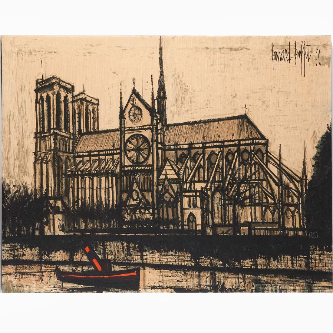 Bernard Buffet, large format tapestry print, 1960 (1 of 9)