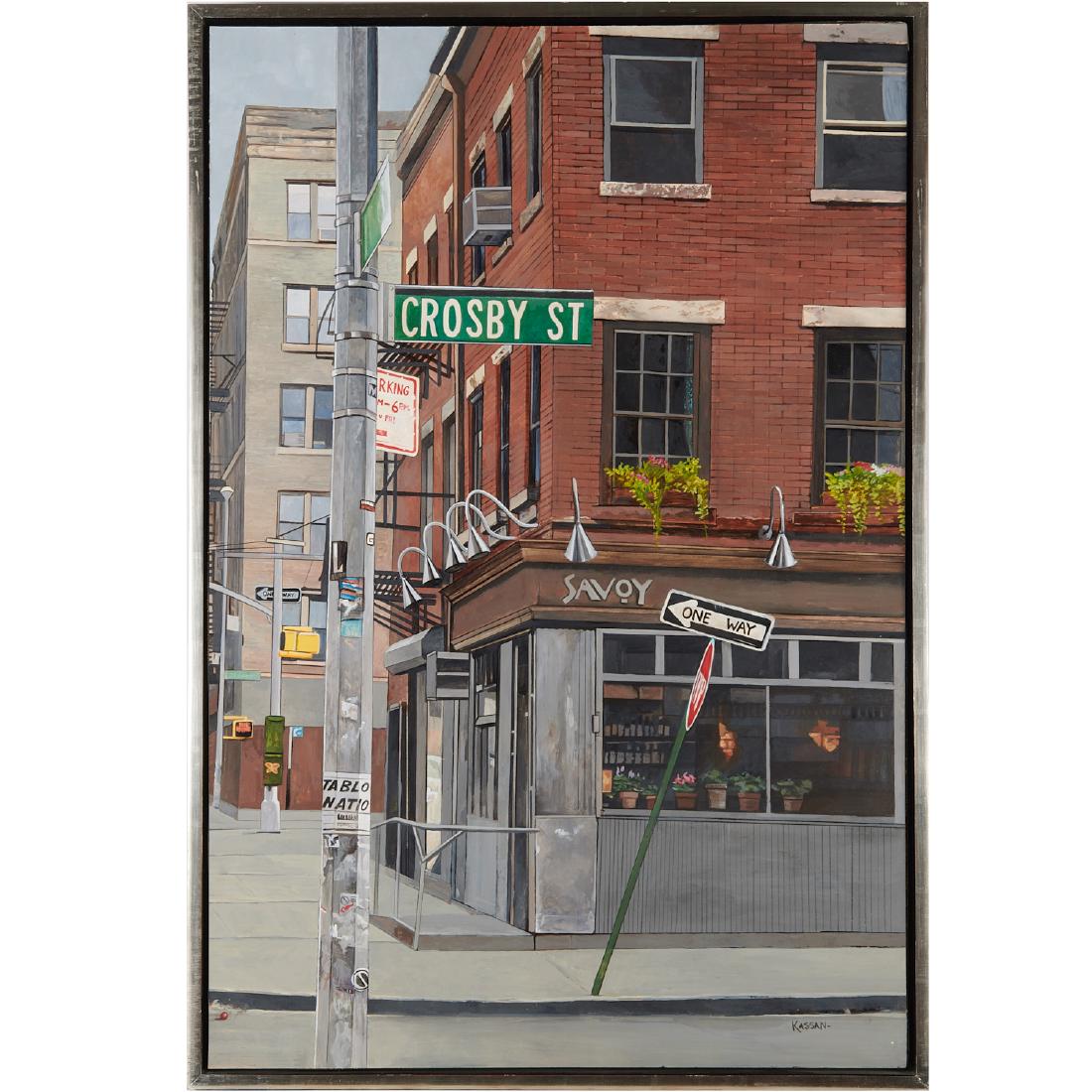 David Kassan, painting, c. 2000 (1 of 9)