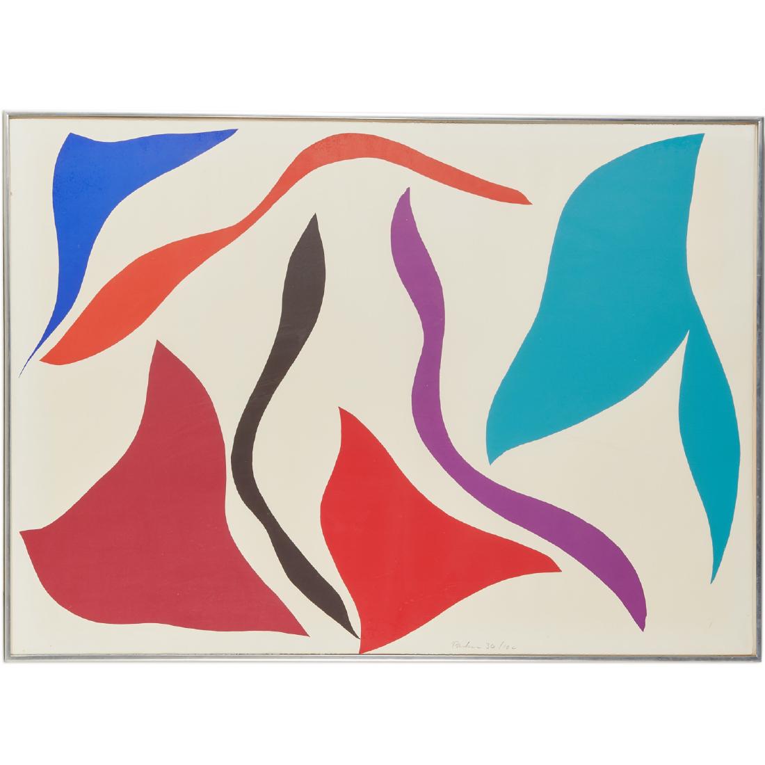 Ray Parker, lithograph, c. 1972 (1 of 8)