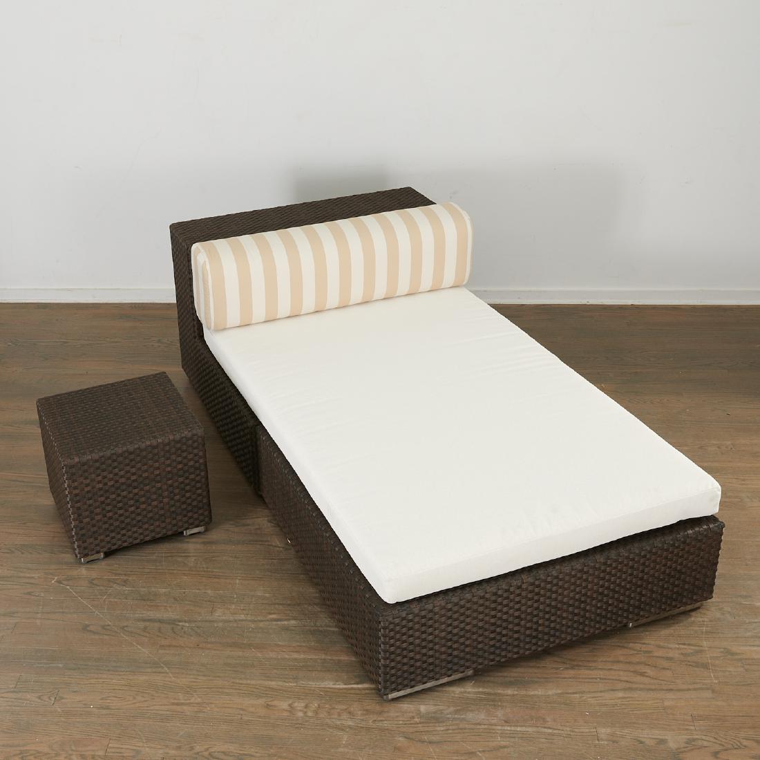 Janus et Cie / Dedon outdoor chaise and side table (1 of 12)