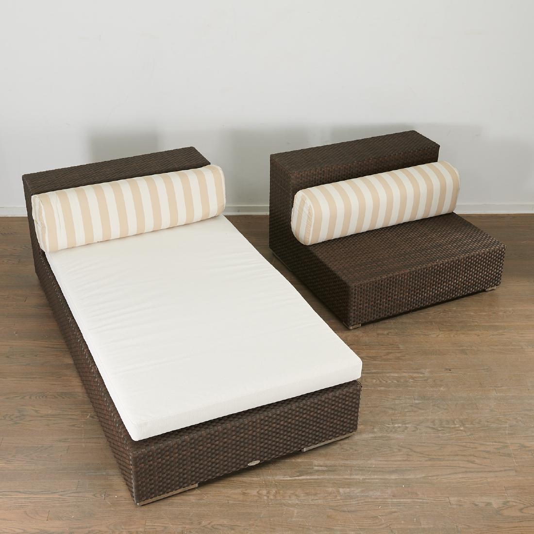 Janus et Cie / Dedon outdoor chaise and chair (1 of 12)