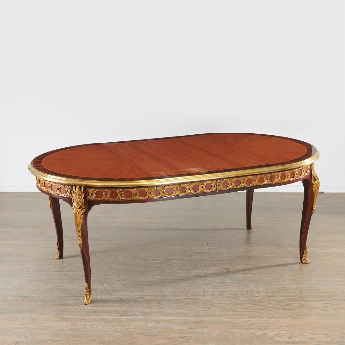 Louis XV style ormolu mounted dining table (1 of 8)