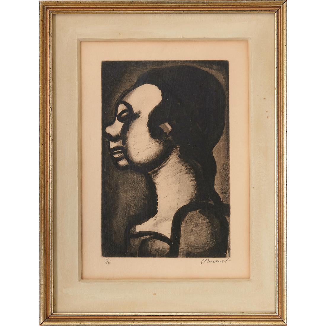 Georges Rouault, etching, 1928 (1 of 9)