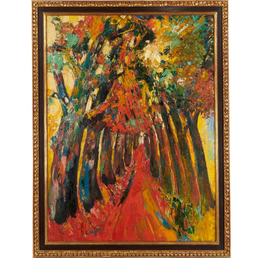 Bernard Lorjou, large scale painting (1 of 9)