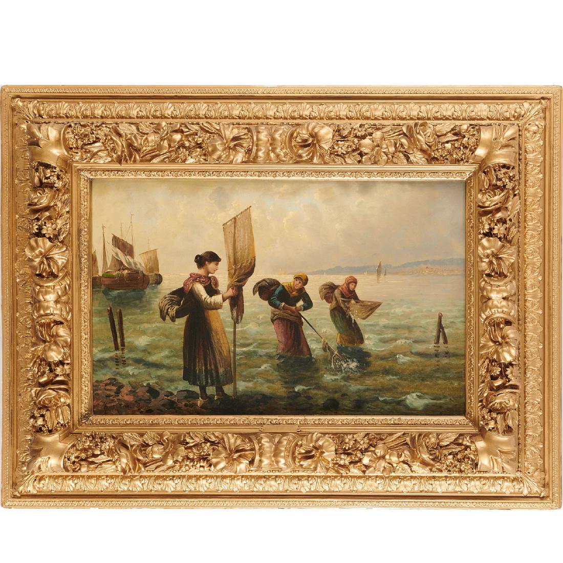 Charles Renard, painting, c. 1890 (1 of 8)