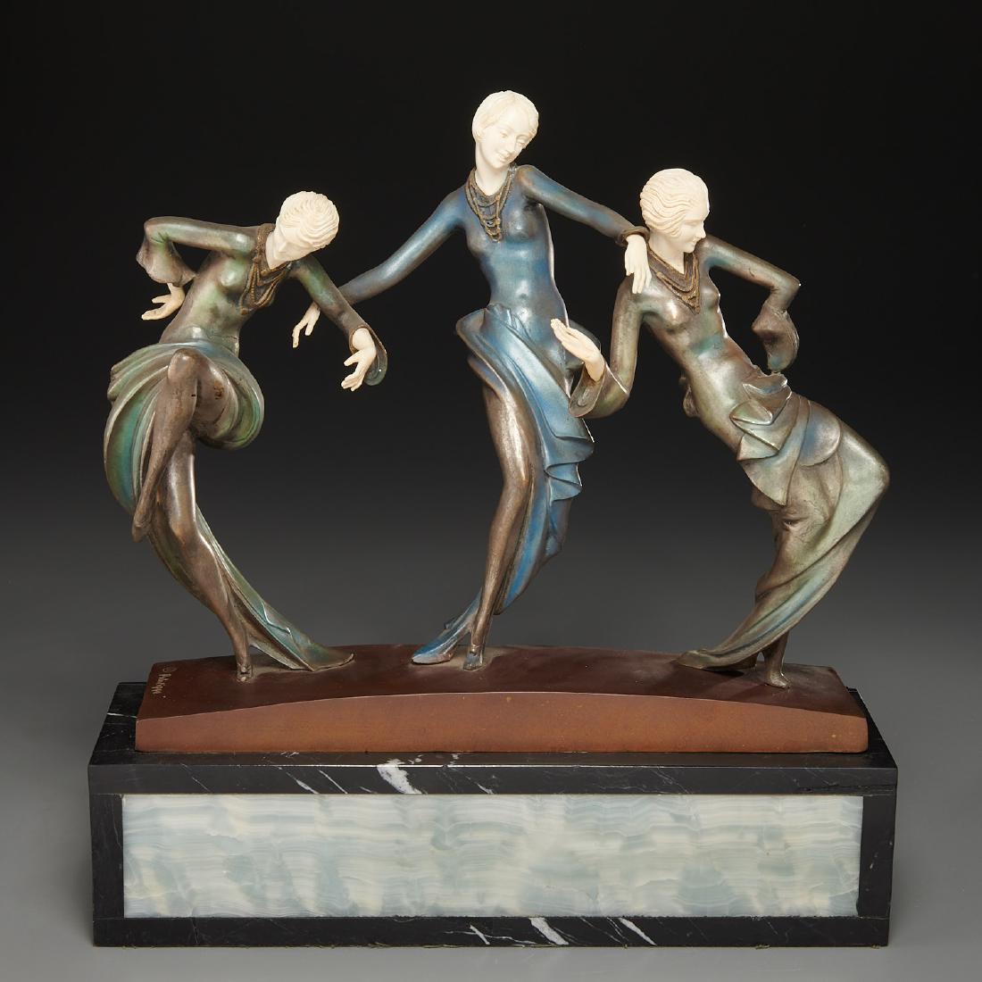 Paul Philippe (after), Three Jazz Dancers, c. 1925 (1 of 9)