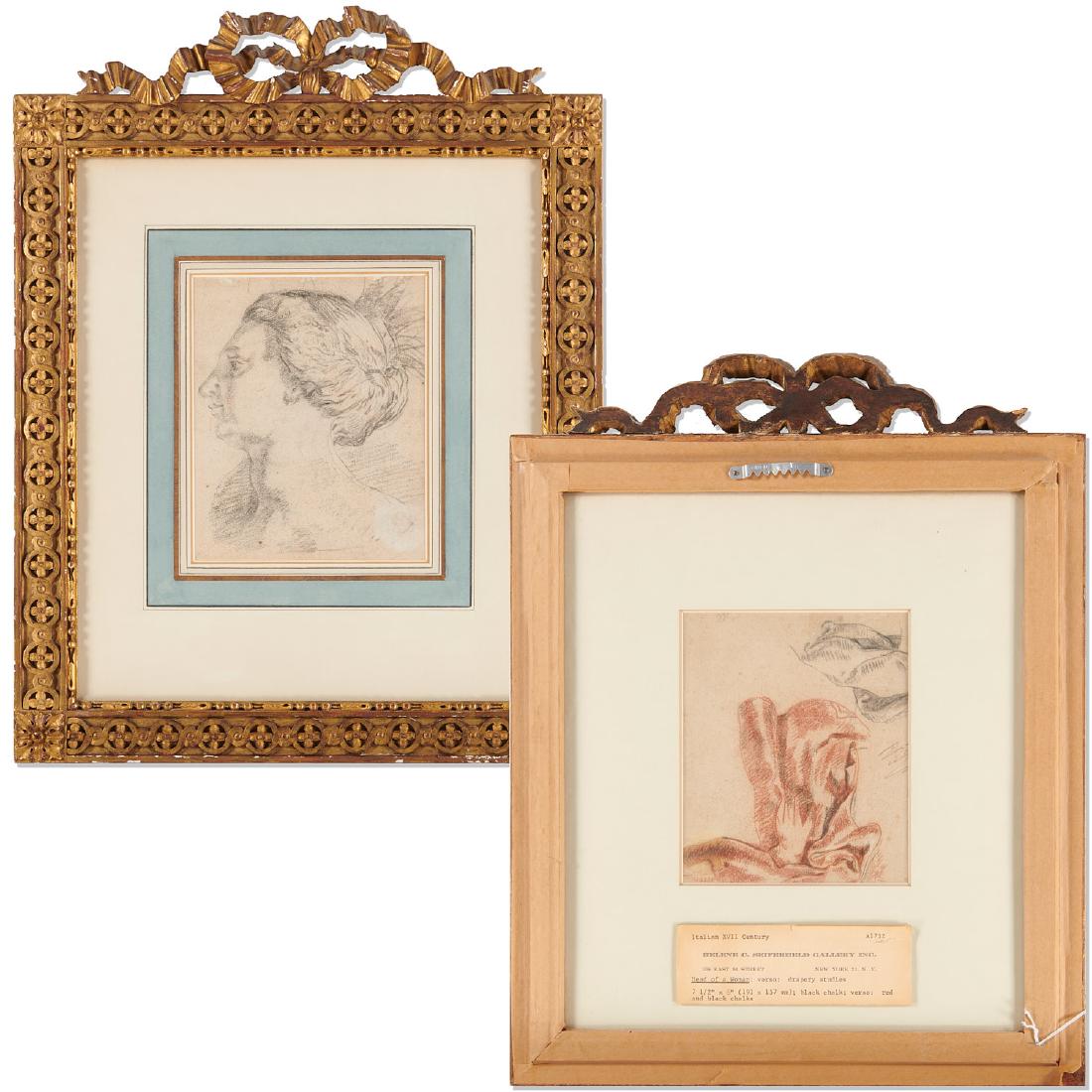 Old Masters School, two-sided drawing (1 of 6)