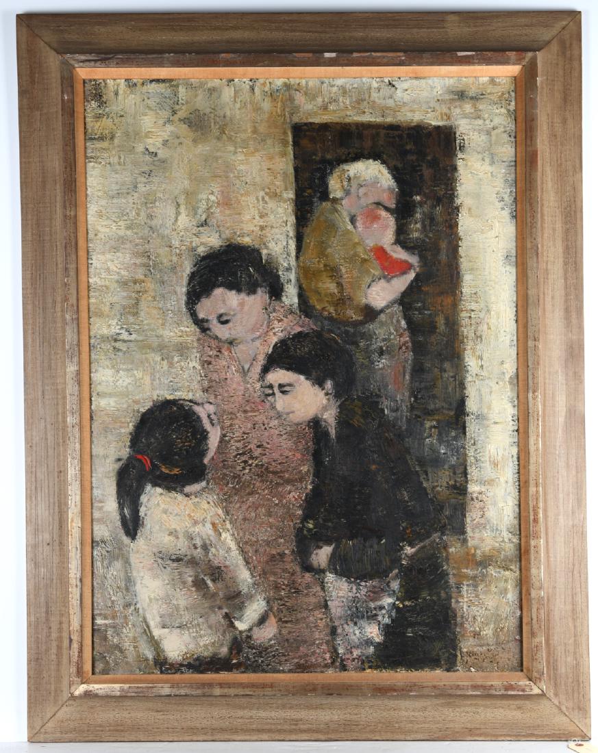 Beverly Pepper, painting, 1956 (1 of 9)