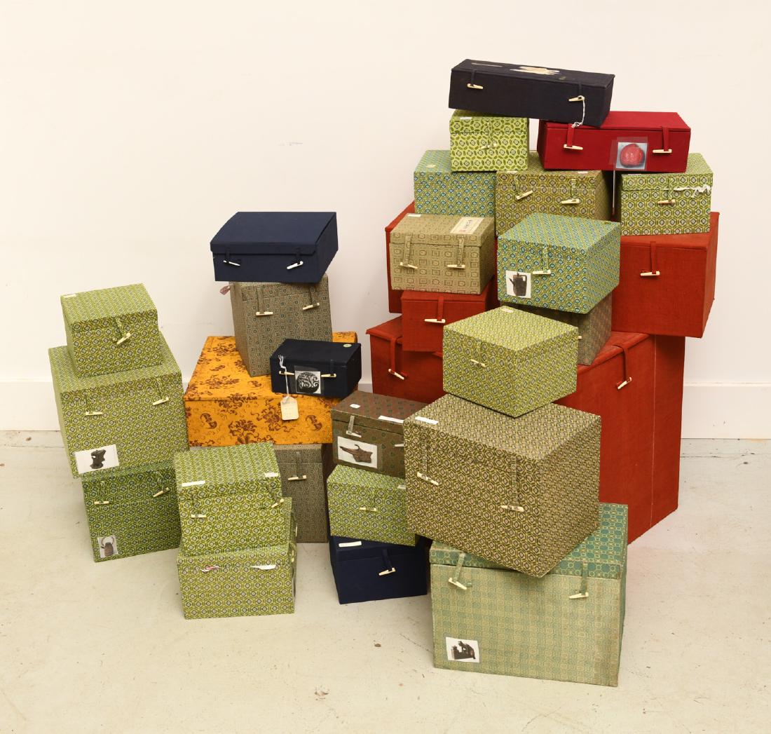 Irving Collection, old artifact storage boxes (1 of 10)