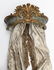 Italian carved and painted wood bed coronet - 2