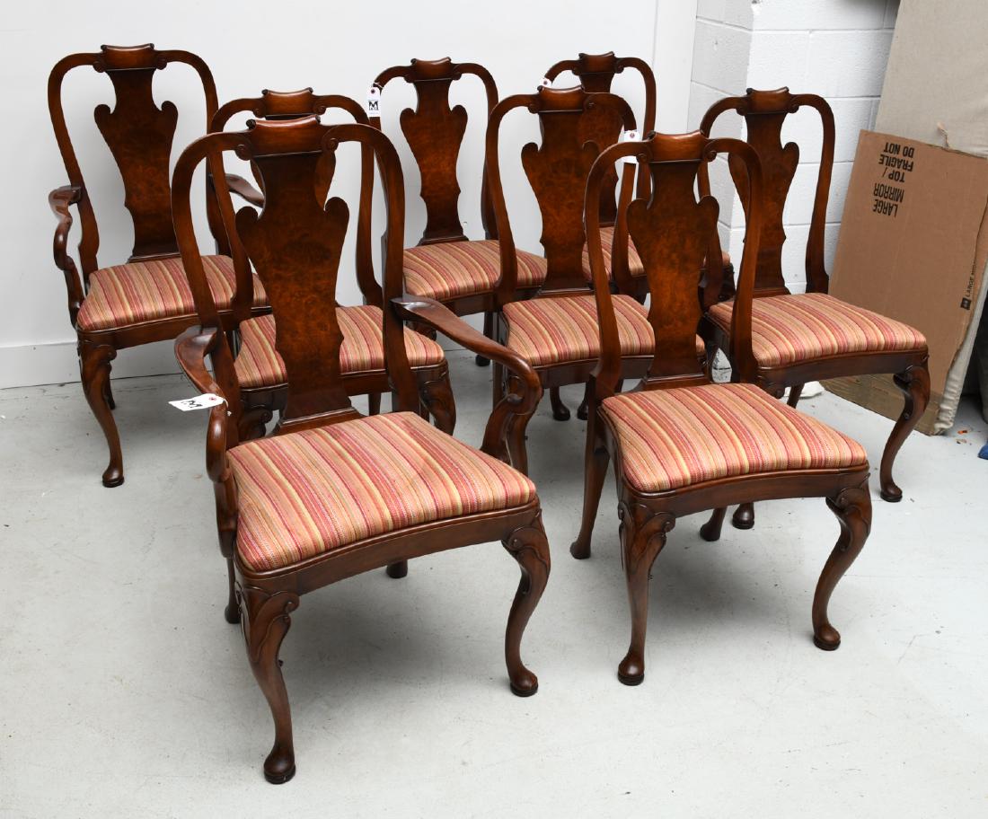 Set (8) Queen Anne style dining chairs (1 of 7)