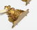 Pair Italian Rococo style giltwood wall brackets - 4