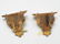 Pair Italian Rococo style giltwood wall brackets - 5