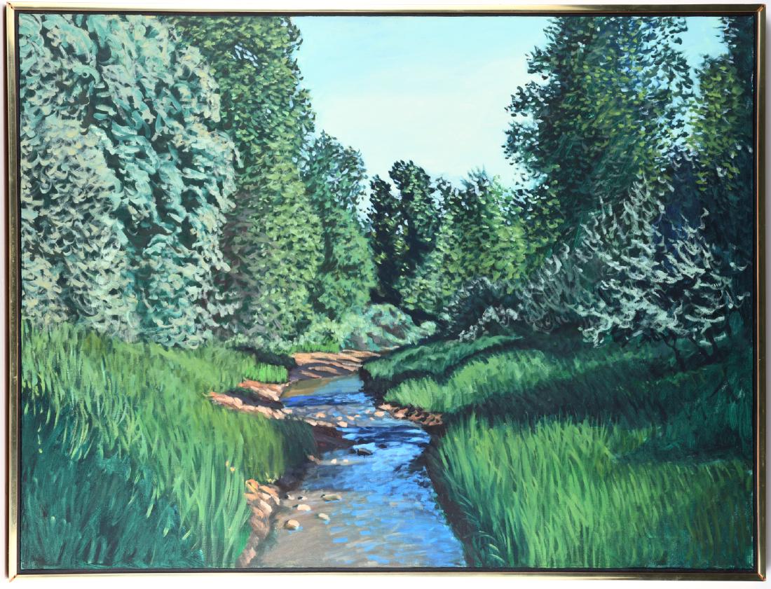 Christopher Gerlach, large painting, 1984 (1 of 8)