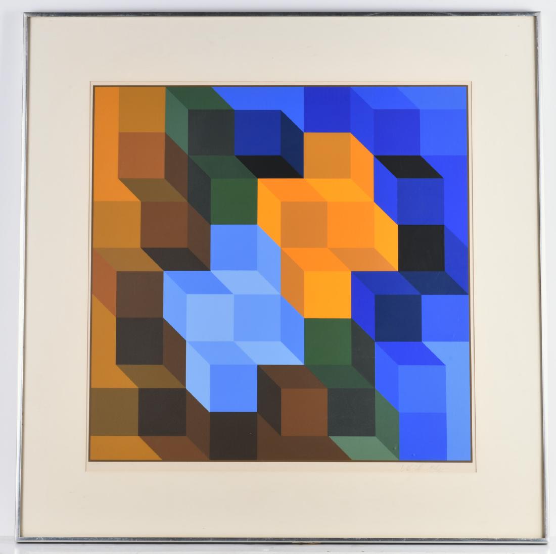 Victor Vasarely, serigraph (1 of 8)