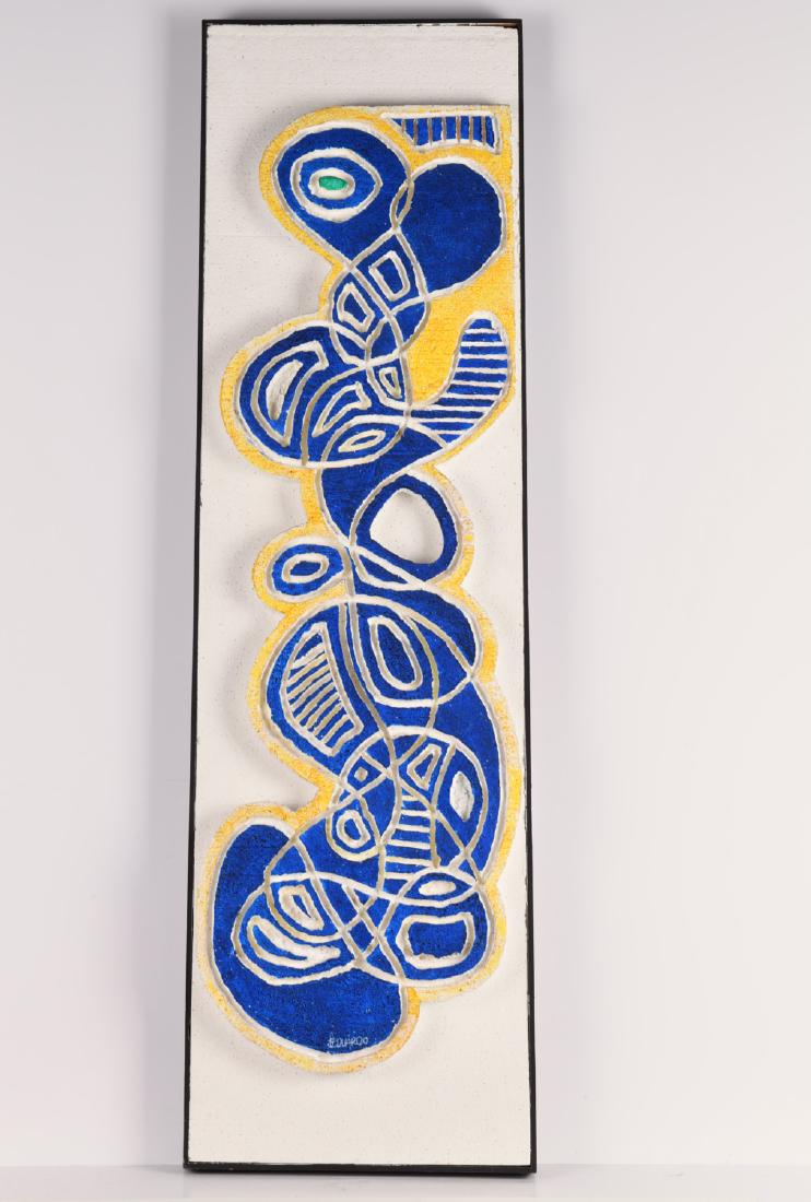 Eduardo Fuss, sculpted relief painting (1 of 7)