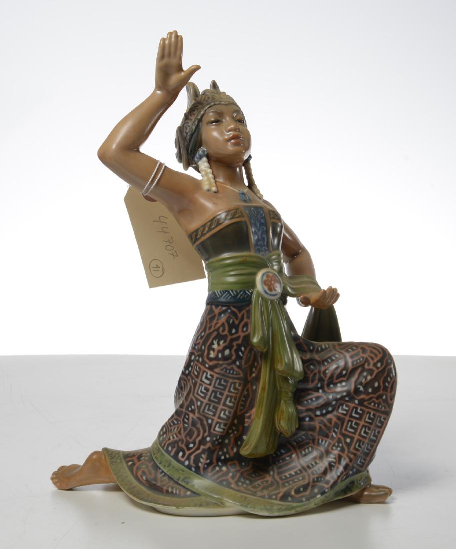 Dahl-Jensen porcelain figurine, Sumatra Dancer (1 of 10)