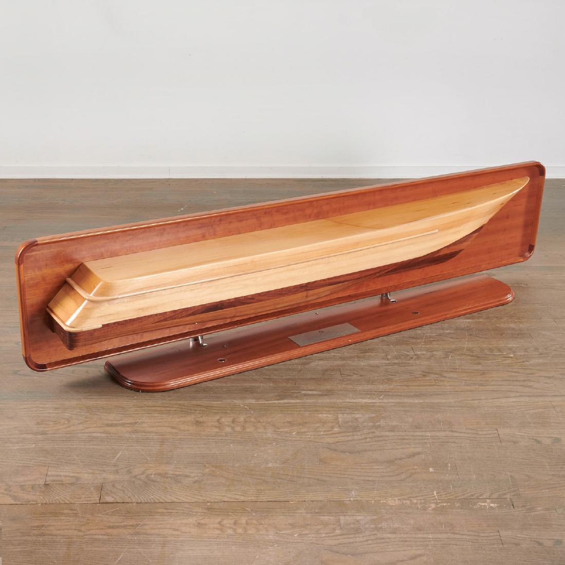 Large presentation half-hull model (1 of 7)