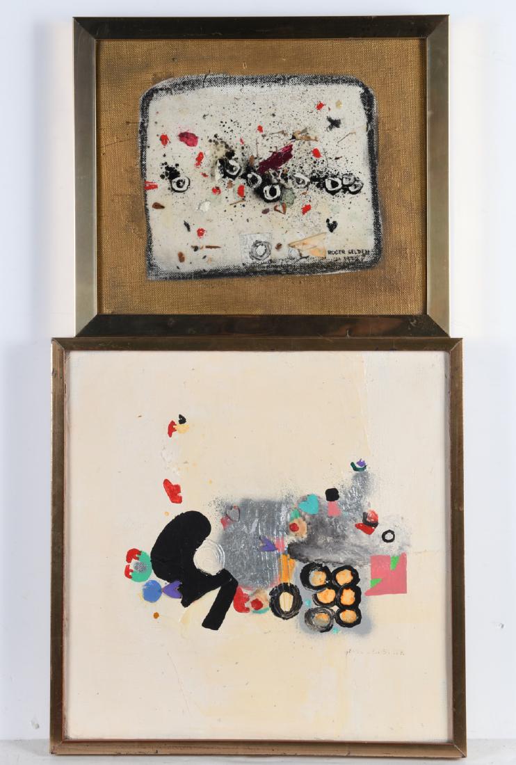 Roger Selden, (2) paintings, 1971-1972 (1 of 10)