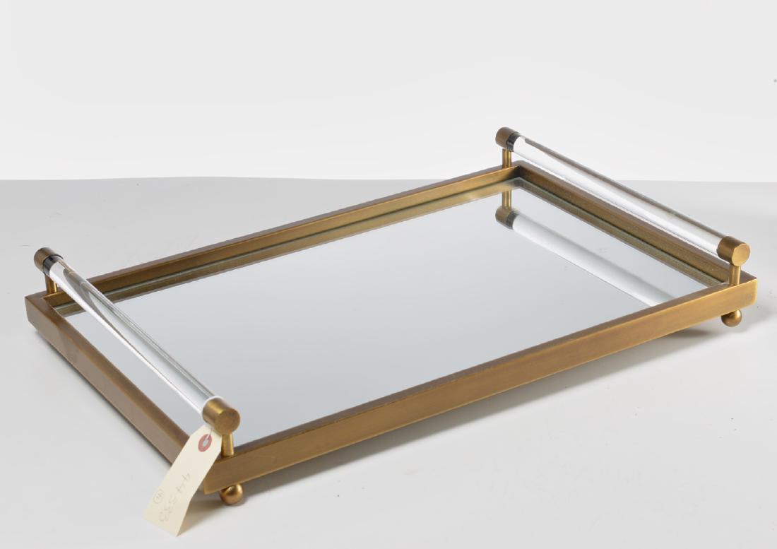 Fontana Arte style mirrored tray (1 of 4)