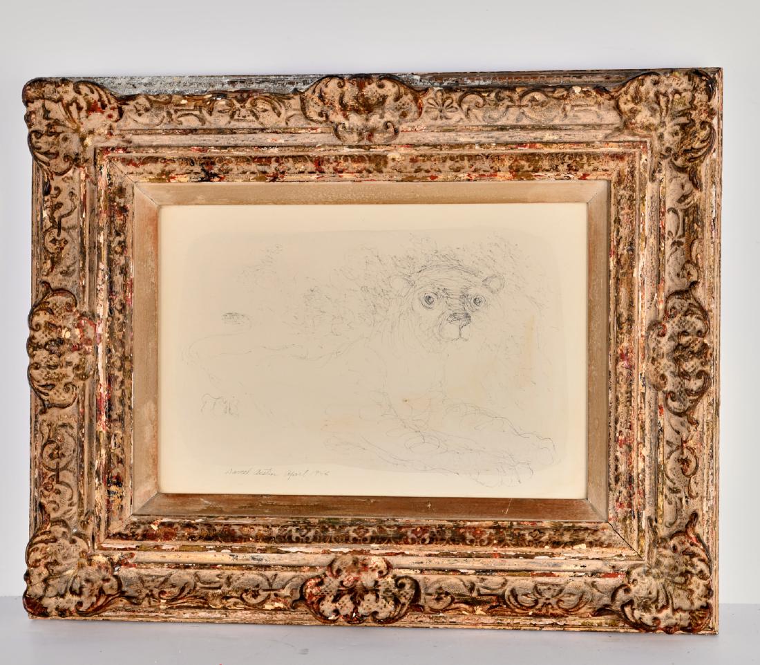 Darrell Austin, drawing, 1946 (1 of 7)