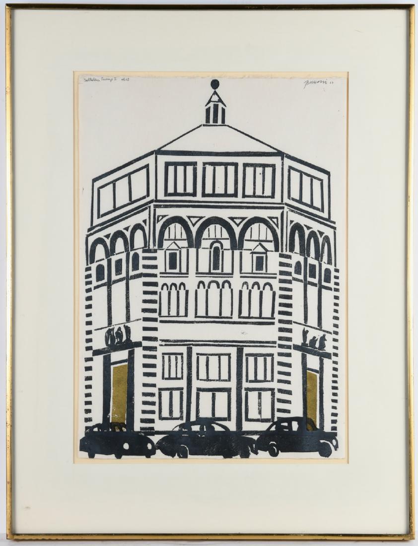 Antonio Frasconi, woodcut, 1967 (1 of 9)