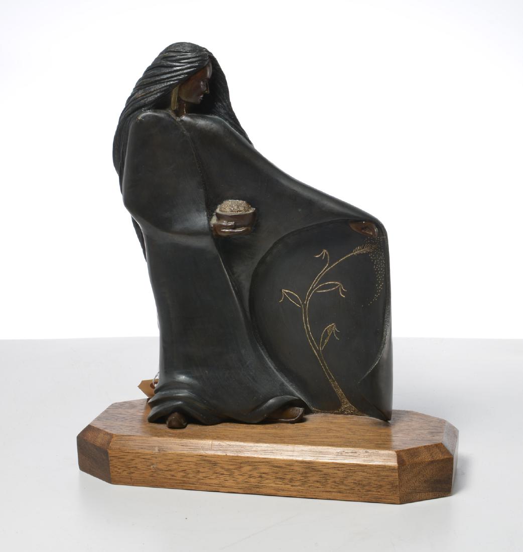 Ernest Eugene Mirabal (Cloud Eagle), sculpture (1 of 9)