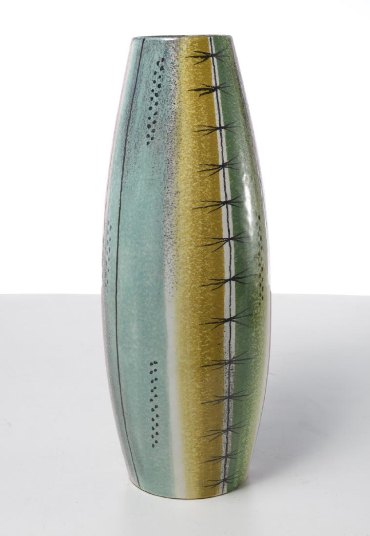 Raymor style Swiss Modern ceramic vase (1 of 6)