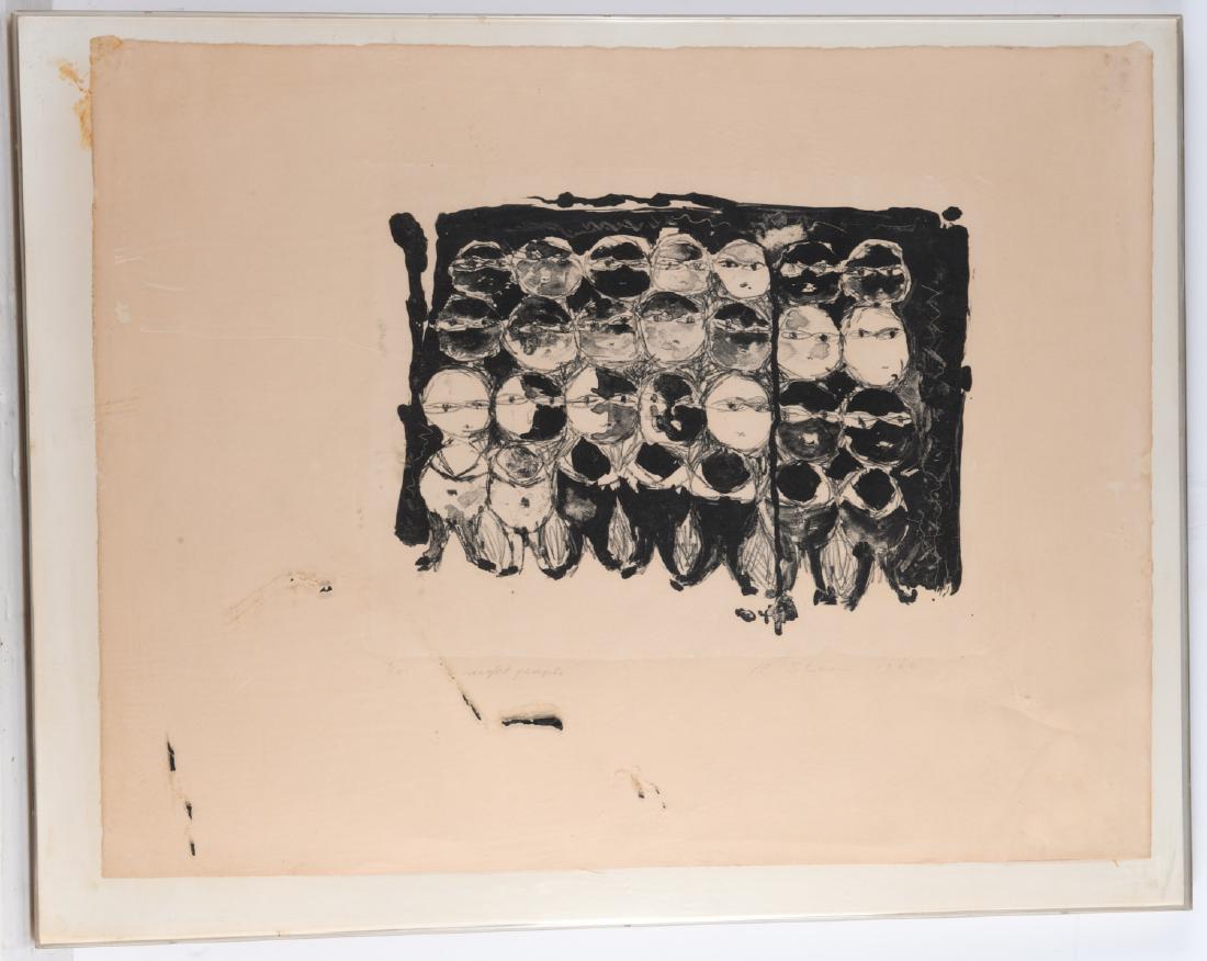 Ronald Jay Stein, etching, 1960 (1 of 9)