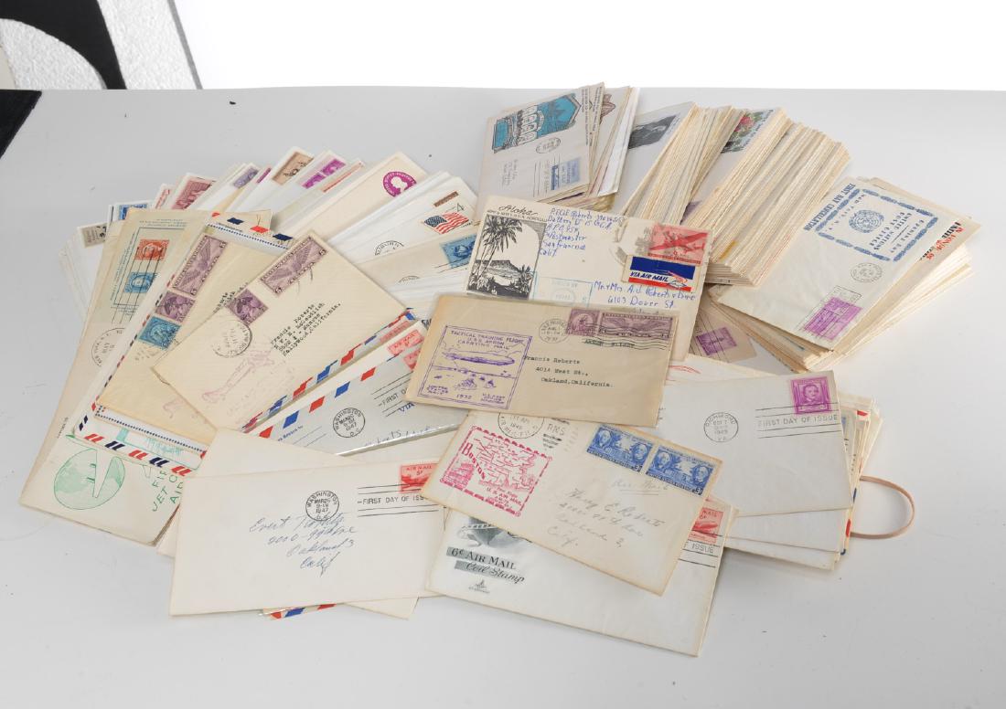 Collection (300) First Day Covers 1930s-1950s (1 of 5)