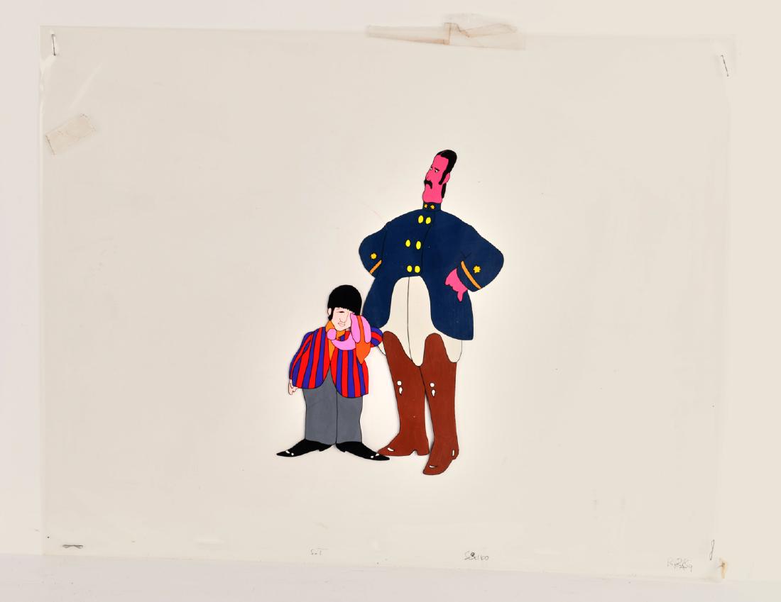 Beatles, Yellow Submarine animation cel (1 of 5)