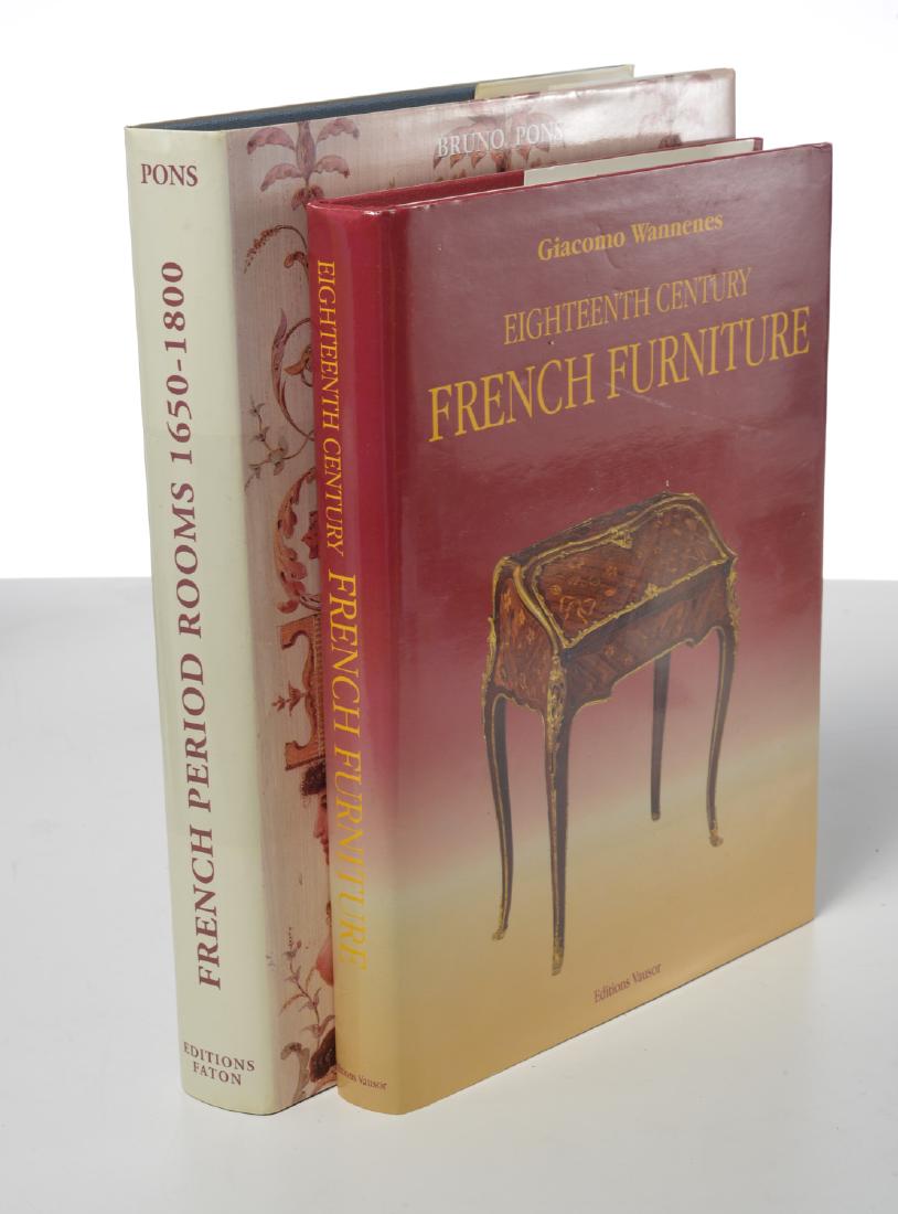 BOOKS: (2) French period rooms & furniture (1 of 7)